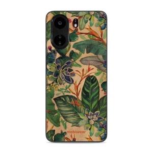 Lesklý kryt Mobiwear Glossy - Xiaomi Poco C65 - G036G - Sukulenty