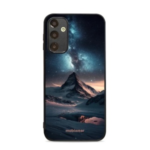 Lesklý kryt Mobiwear Glossy - Samsung Galaxy A25 5G - G006G Hora s hvězdnou oblohou - VÝPRODEJ