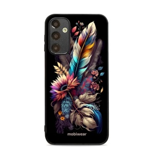 Lesklý kryt Mobiwear Glossy - Samsung Galaxy A25 5G - G011G Kytice s pírkem