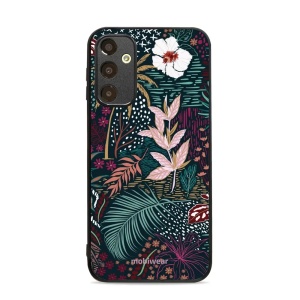 Lesklý kryt Mobiwear Glossy - Samsung Galaxy A25 5G - G043G - Temná flóra