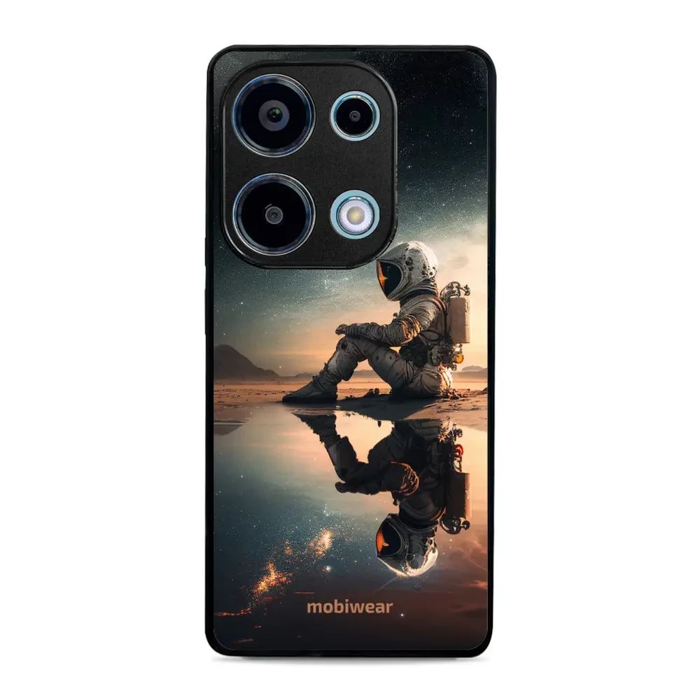Lesklý kryt Mobiwear Glossy - Xiaomi Redmi Note 13 Pro 4G / Poco M6 Pro 4G - G003G Astronaut na samotce