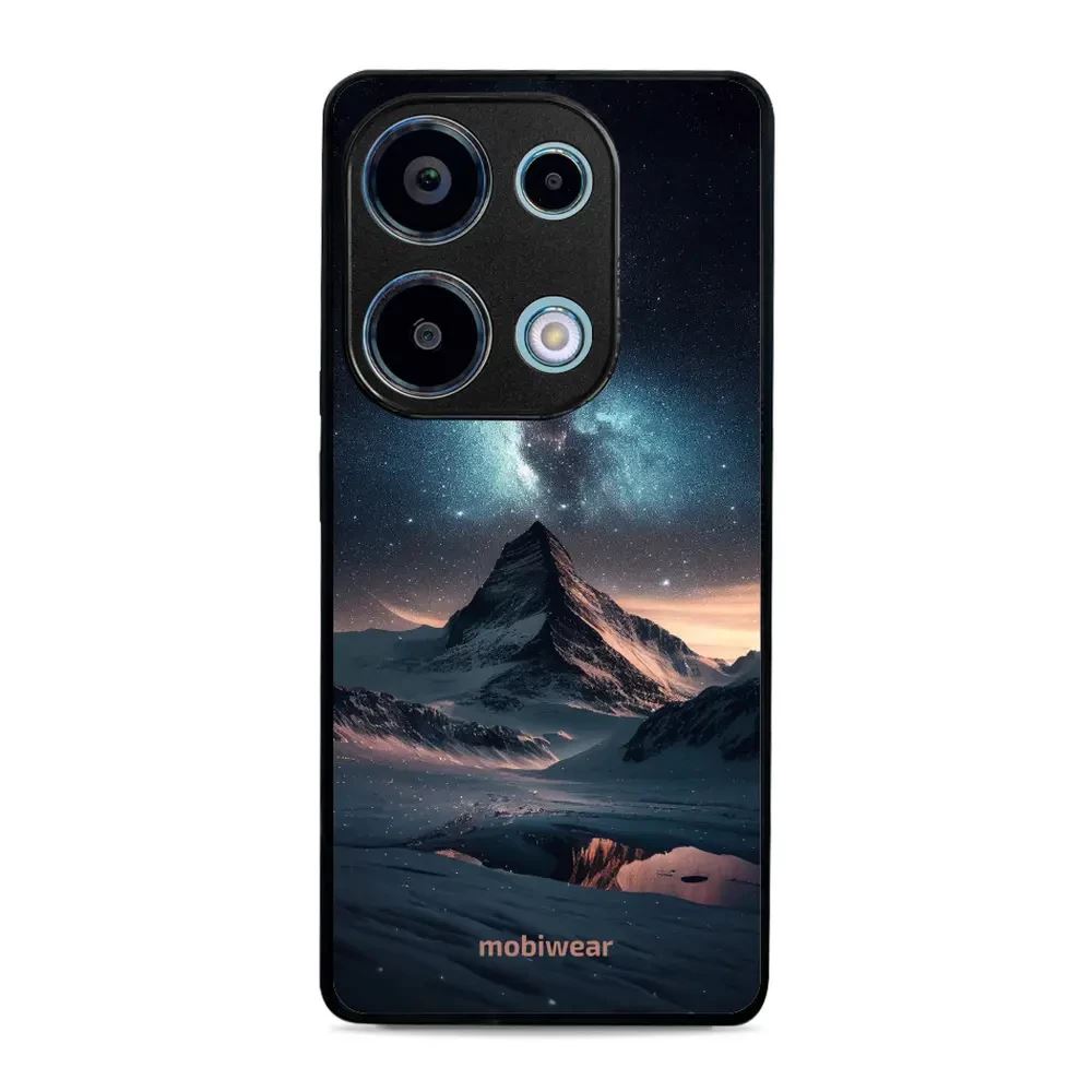 Lesklý kryt Mobiwear Glossy - Xiaomi Redmi Note 13 Pro 4G / Poco M6 Pro 4G - G006G Hora s hvězdnou oblohou