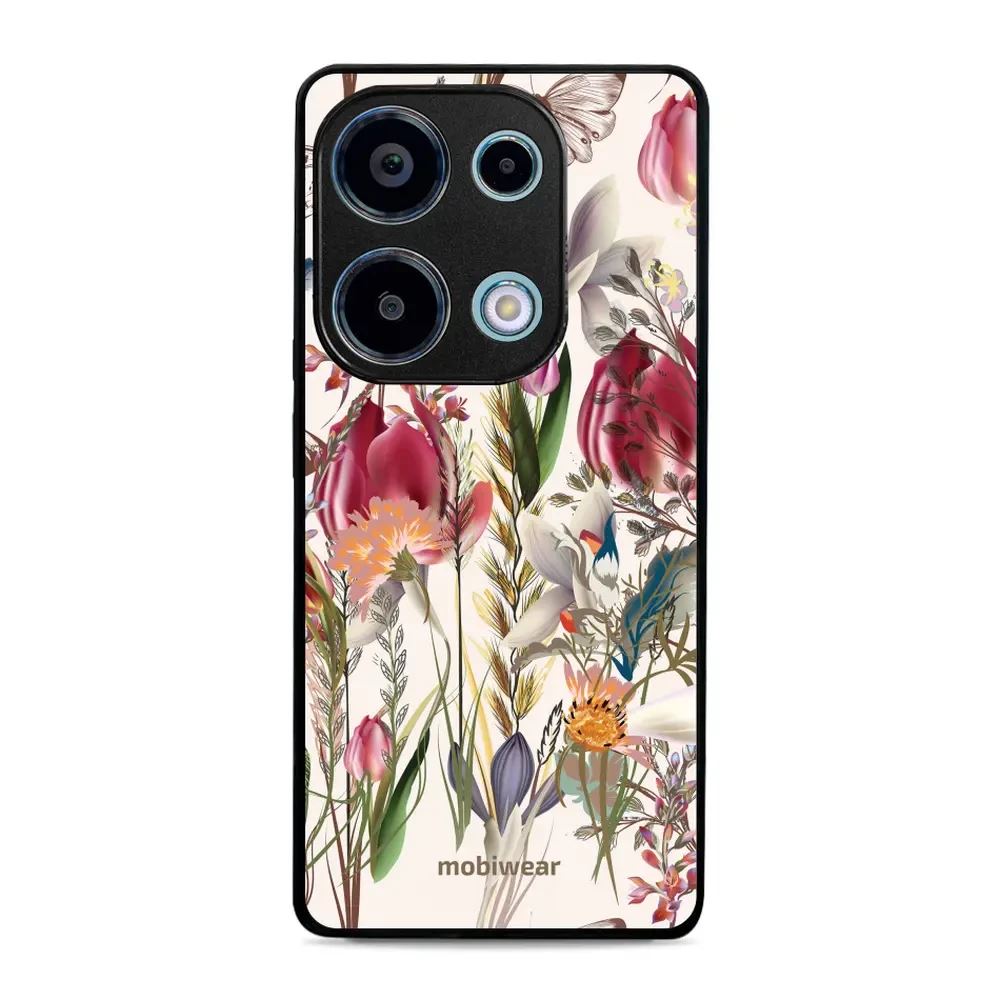 Lesklý kryt Mobiwear Glossy - Xiaomi Redmi Note 13 Pro 4G / Poco M6 Pro 4G - G031G - Rozkvetlá louka