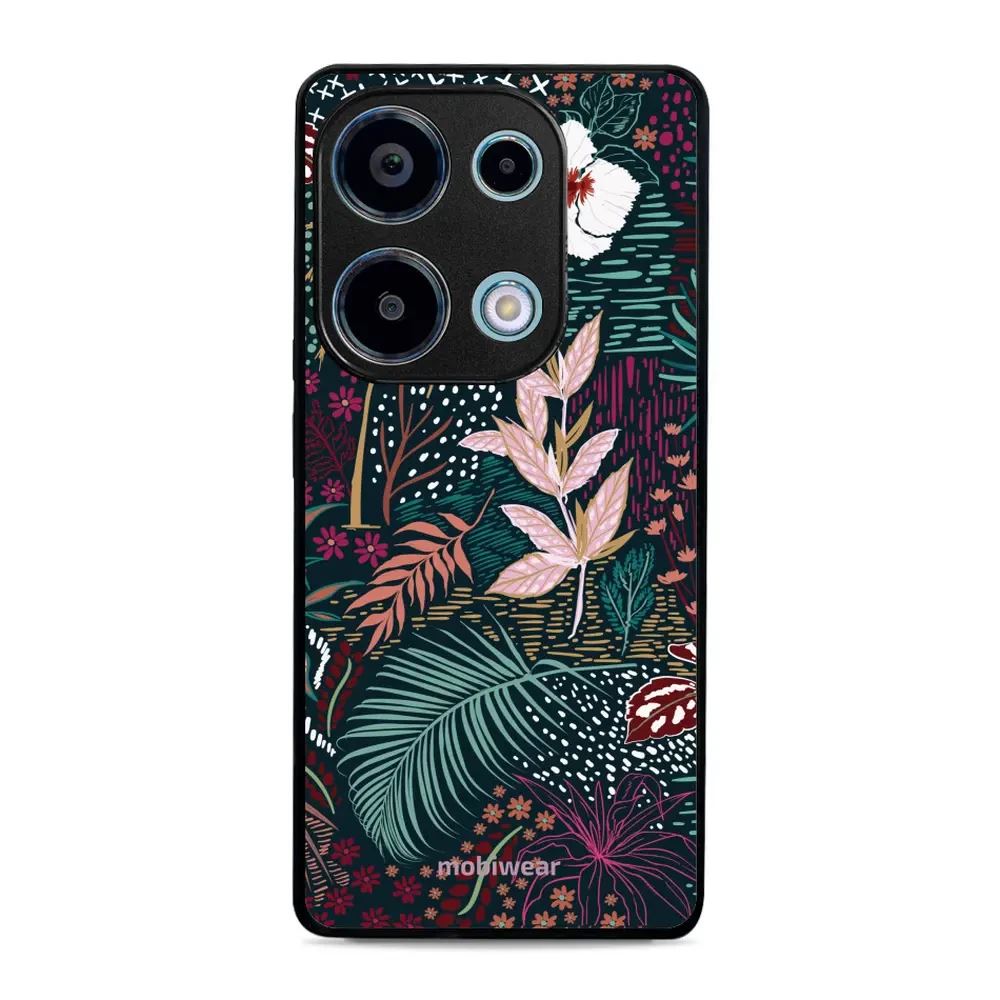 Lesklý kryt Mobiwear Glossy - Xiaomi Redmi Note 13 Pro 4G / Poco M6 Pro 4G - G043G - Temná flóra