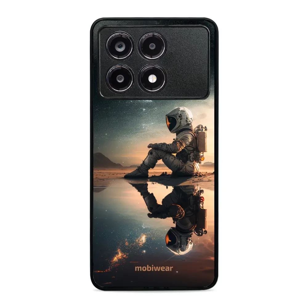 Lesklý kryt Mobiwear Glossy - Xiaomi Poco X6 Pro 5G - G003G Astronaut na samotce