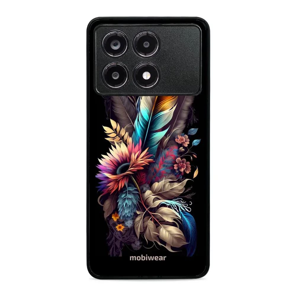 Lesklý kryt Mobiwear Glossy - Xiaomi Poco X6 Pro 5G - G011G Kytice s pírkem