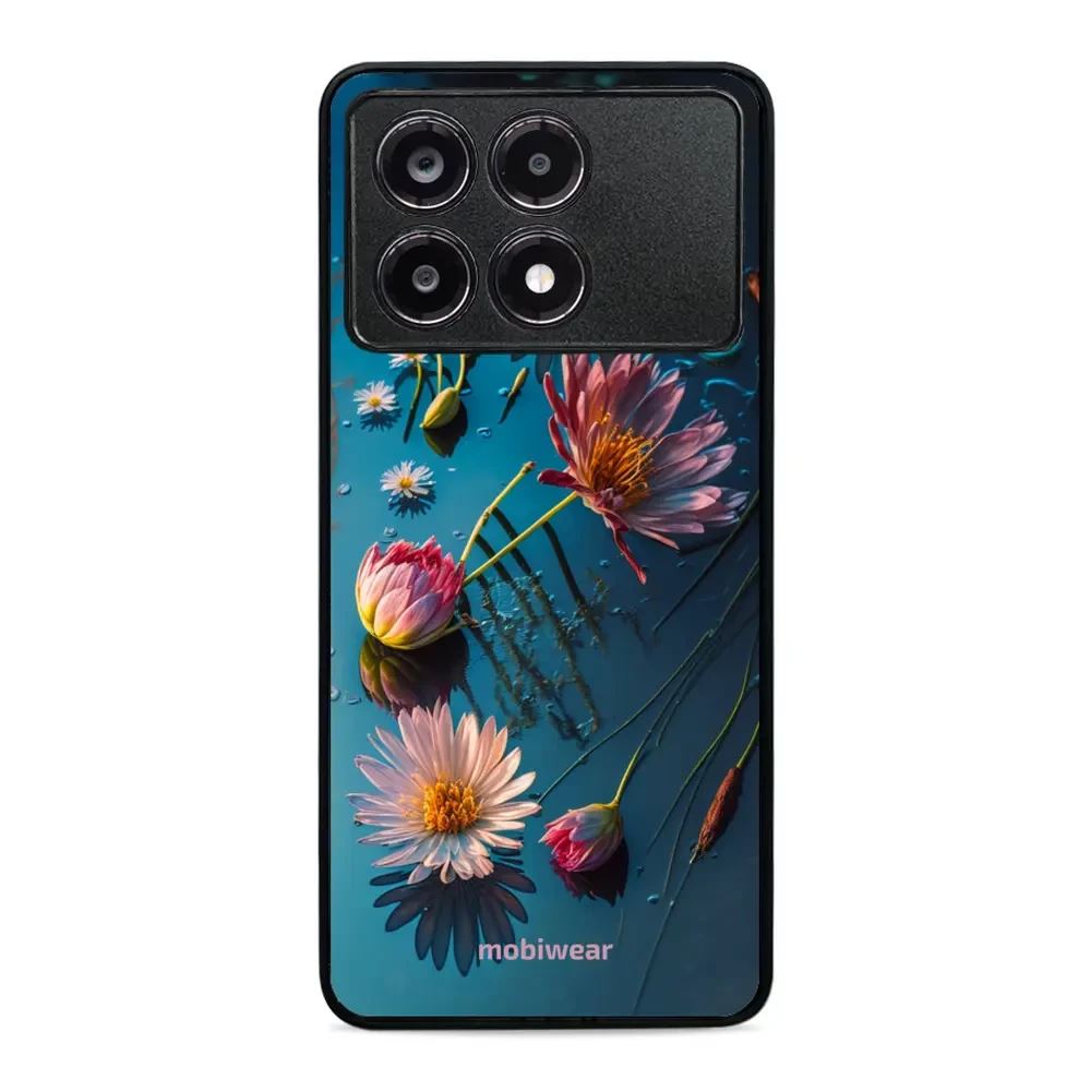 Lesklý kryt Mobiwear Glossy - Xiaomi Poco X6 Pro 5G - G013G Květy na hladině