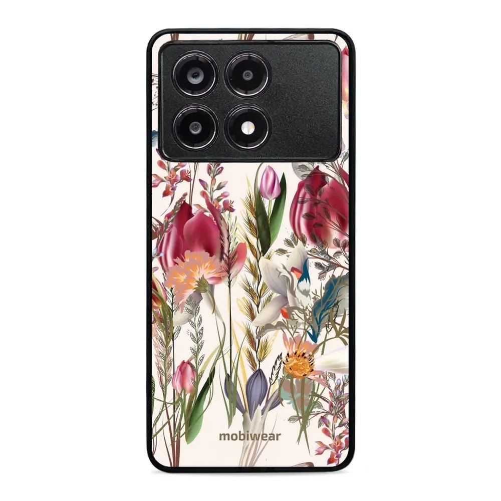 Lesklý kryt Mobiwear Glossy - Xiaomi Poco X6 Pro 5G - G031G - Rozkvetlá louka