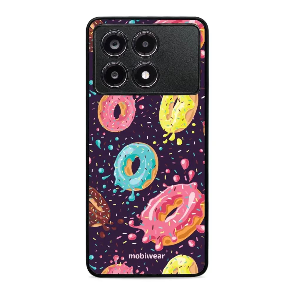 Lesklý kryt Mobiwear Glossy - Xiaomi Poco X6 Pro 5G - G046G - Donutky