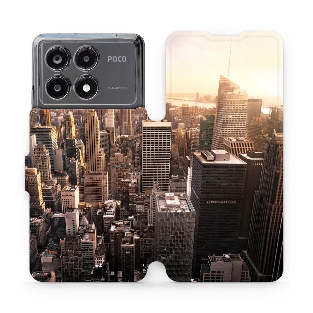 Flipové pouzdro Mobiwear - Xiaomi Poco X6 Pro 5G - M138P New York