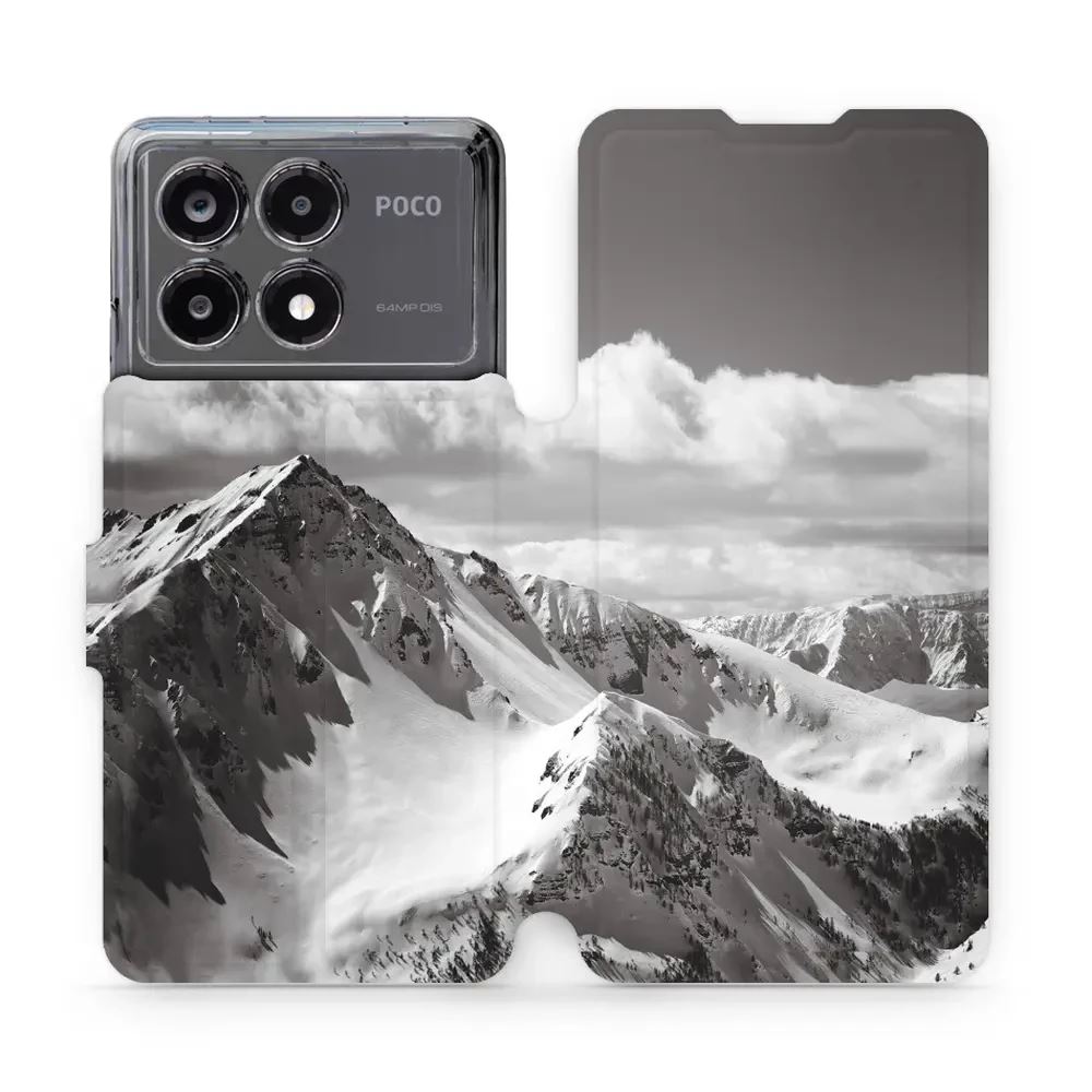 Flipové pouzdro Mobiwear - Xiaomi Poco X6 Pro 5G - M152P Velehory