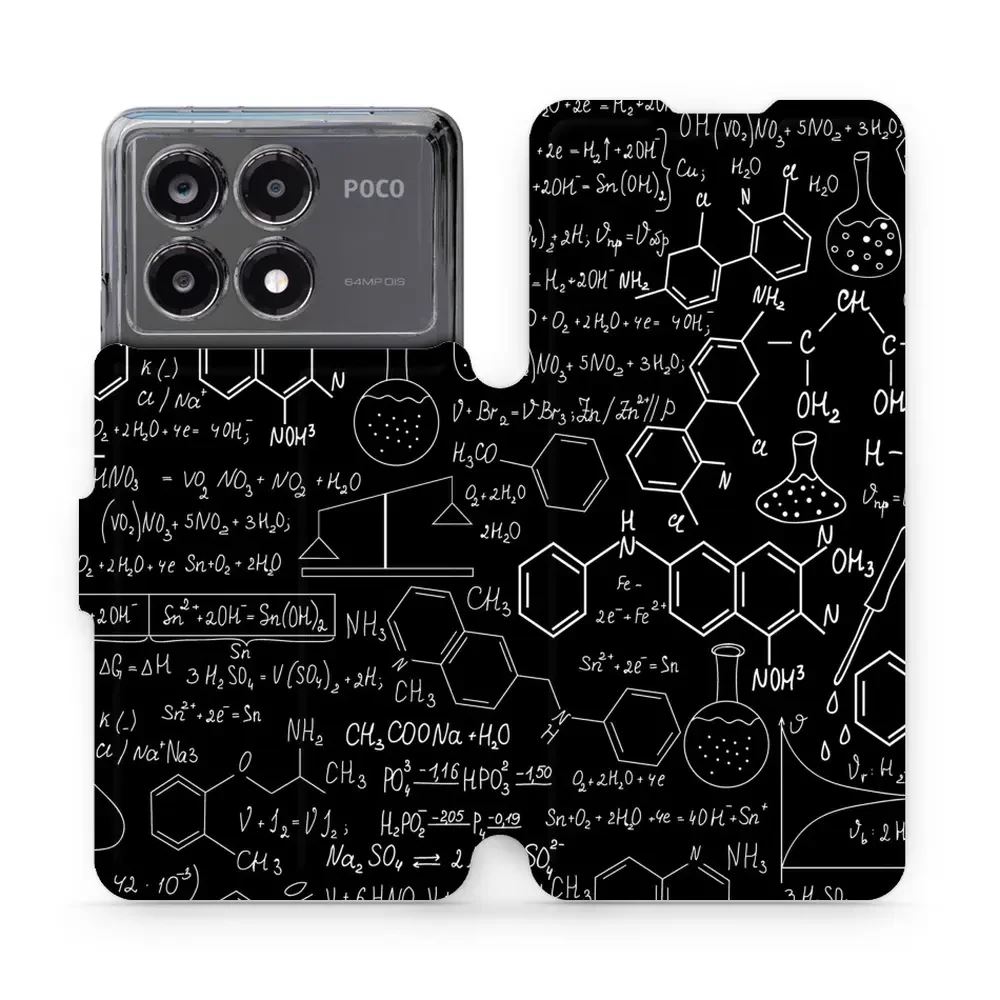 Flipové pouzdro Mobiwear - Xiaomi Poco X6 Pro 5G - V060P Vzorečky