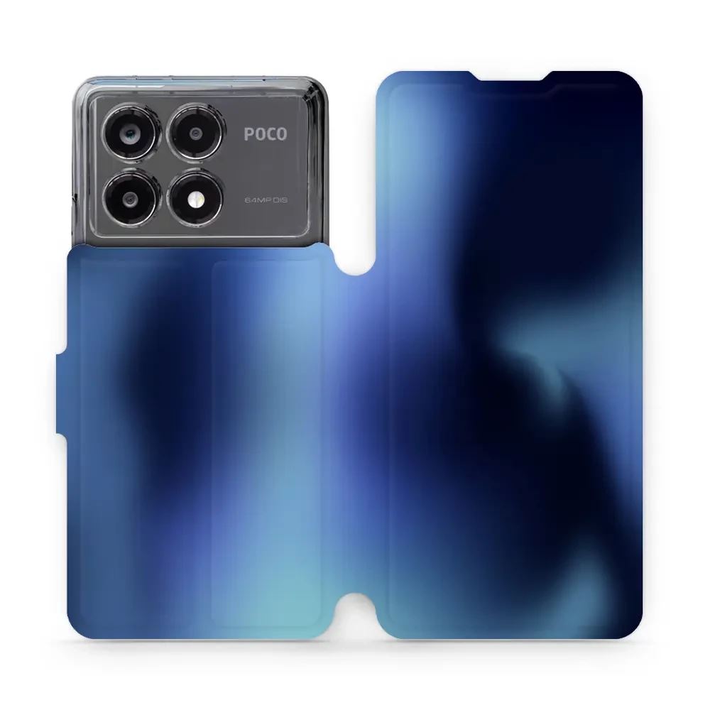 Flipové pouzdro Mobiwear - Xiaomi Poco X6 Pro 5G - VP68S Modrý odstín