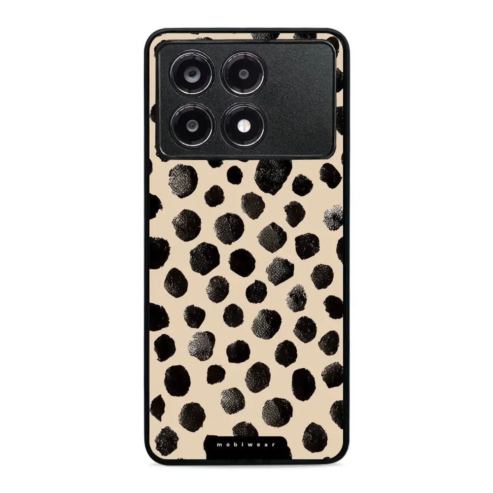 Lesklý kryt Mobiwear Glossy - Xiaomi Poco X6 Pro 5G - GA50G Černé puntíky