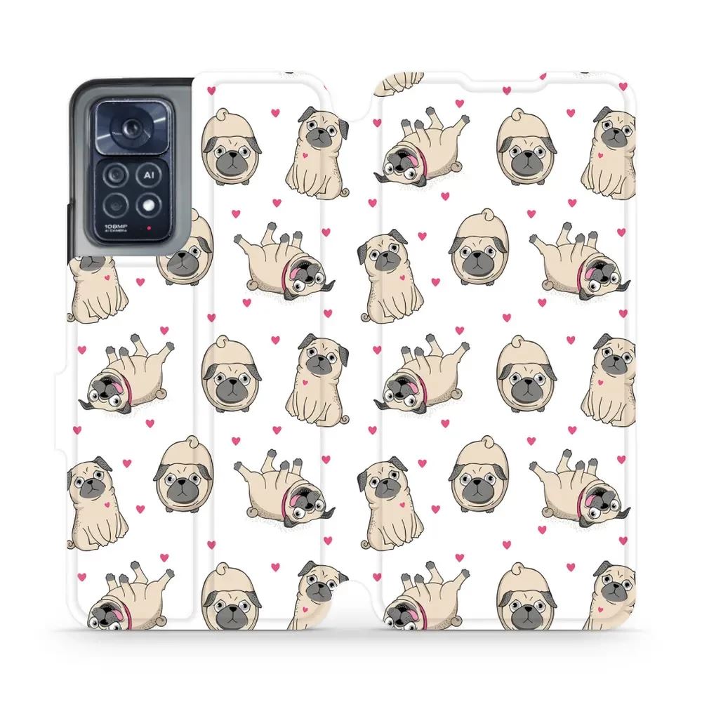 Flipové pouzdro Mobiwear - Xiaomi Note 12 Pro 4G - M097P Mopsíci