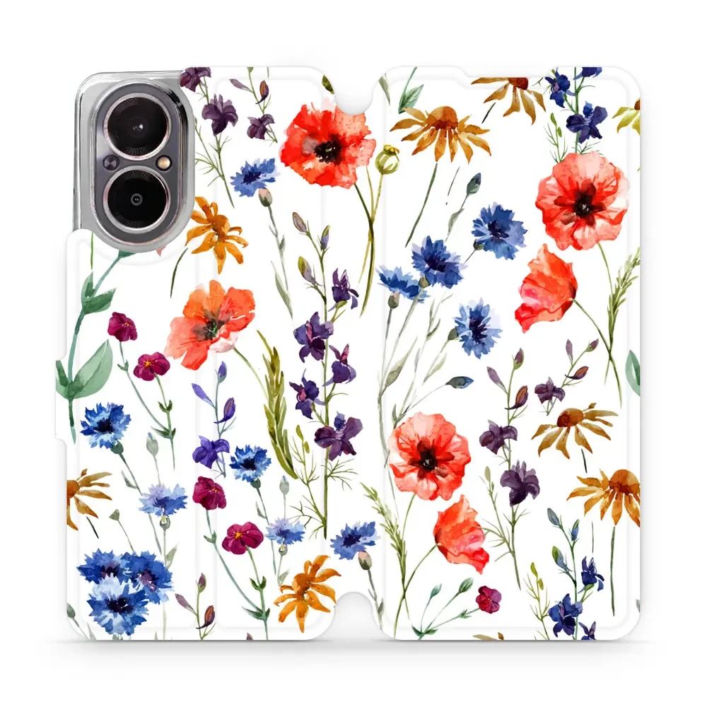 Flipové pouzdro Mobiwear - Realme C67 - MP04S Luční kvítí