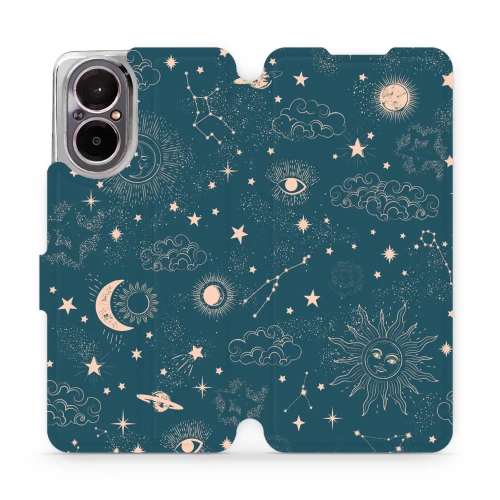 Flipové pouzdro Mobiwear - Realme C67 - VP14S Magický vesmír
