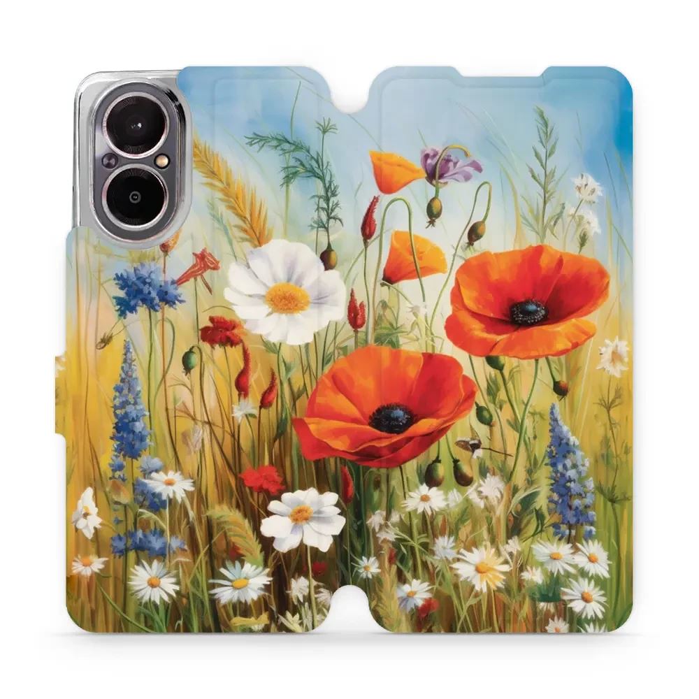 Flipové pouzdro Mobiwear - Realme C67 - VP43S Letní louka