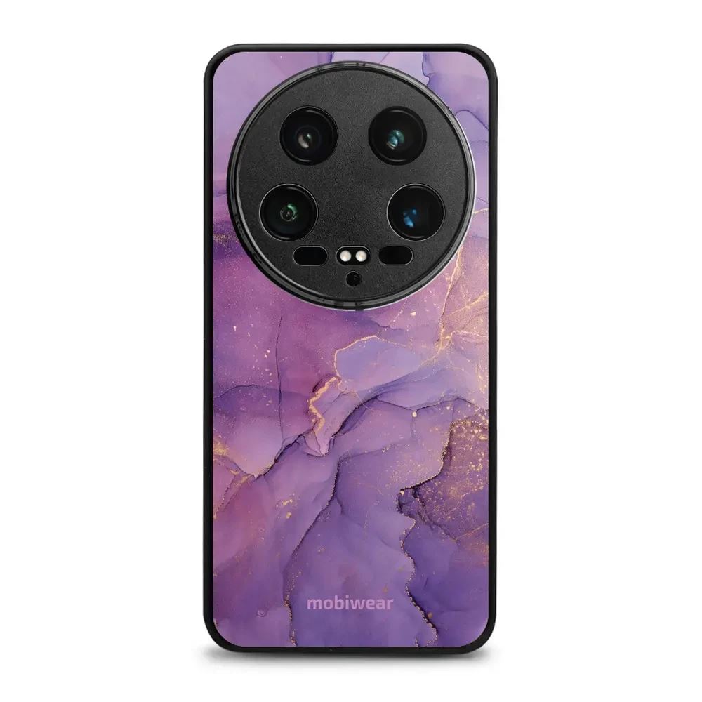 Lesklý kryt Mobiwear Glossy - Xiaomi 14 Ultra 5G - G050G - Fialový mramor