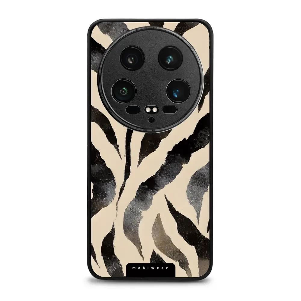 Lesklý kryt Mobiwear Glossy - Xiaomi 14 Ultra 5G - GA53G Zebří