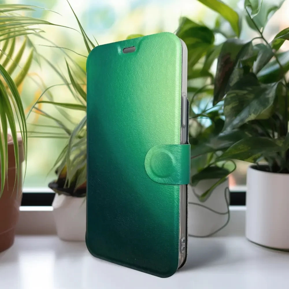Flipové pouzdro Mobiwear - Samsung Galaxy A15 / A15 5G - VP61S Zelený odstín