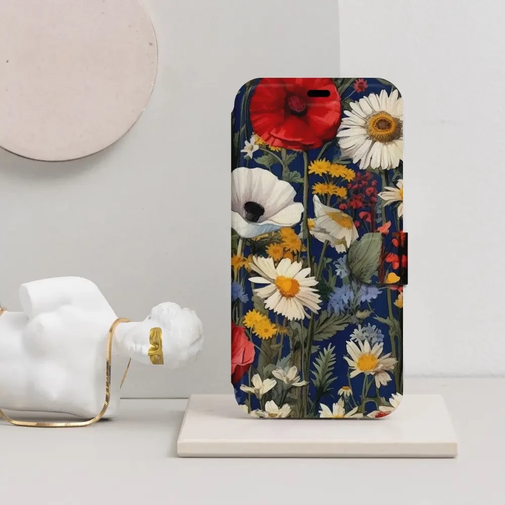 Flipové pouzdro Mobiwear - Samsung Galaxy A25 5G - VP46S Temná louka