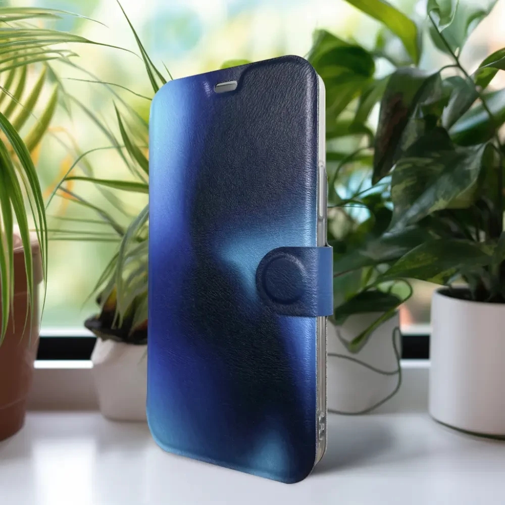 Flipové pouzdro Mobiwear - Samsung Galaxy A25 5G - VP68S Modrý odstín