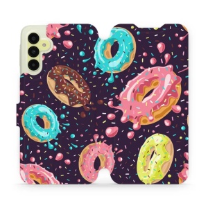 Flipové pouzdro Mobiwear - Samsung Galaxy A15 / A15 5G - VP19S Donutky