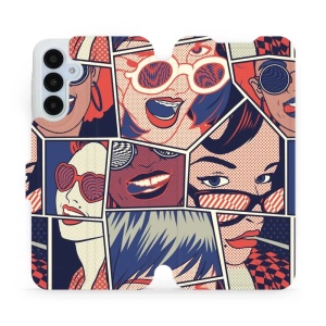 Flipové pouzdro Mobiwear - Samsung Galaxy A25 5G - VP18P Komiks