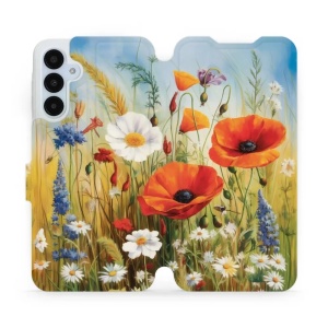 Flipové pouzdro Mobiwear - Samsung Galaxy A25 5G - VP43S Letní louka