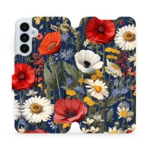 Flipové pouzdro Mobiwear - Samsung Galaxy A25 5G - VP46S Temná louka