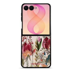 Lesklý kryt na mobil Samsung Galaxy Z Flip8 - Mobiwear Glossy G031G, rozkvetlá louka