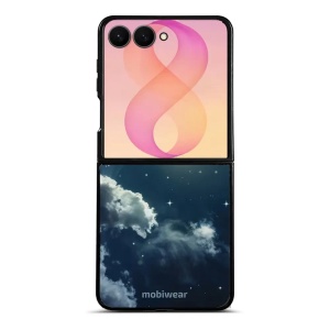 Lesklý kryt na mobil Samsung Galaxy Z Flip8 - Mobiwear Glossy G048G, noční obloha