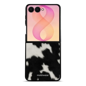 Lesklý kryt na mobil Samsung Galaxy Z Flip8 - Mobiwear Glossy G165G, černá strakatá