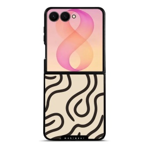 Lesklý kryt na mobil Samsung Galaxy Z Flip8 - Mobiwear Glossy GA60G, linky
