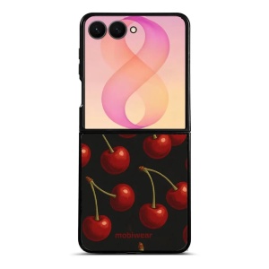 Lesklý kryt na mobil Samsung Galaxy Z Flip8 - Mobiwear Glossy GP83G, třešně