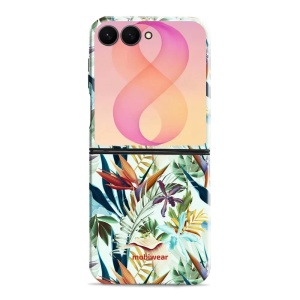 Odolný kryt na mobil Samsung Galaxy Z Flip8 - Mobiwear Elite Pro E071E, flóra