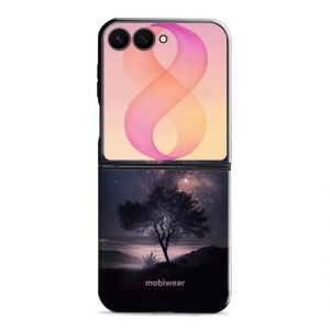 Odolný kryt na mobil Samsung Galaxy Z Flip8 - Mobiwear Elite Pro E005E, strom s galaxií
