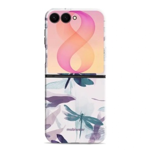Odolný kryt na mobil Samsung Galaxy Z Flip8 - Mobiwear Elite Pro EB09E, vážky nad vodou
