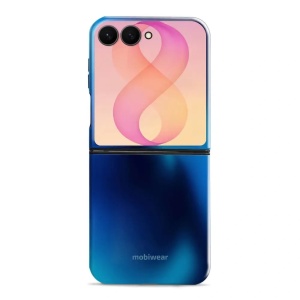 Odolný kryt na mobil Samsung Galaxy Z Flip8 - Mobiwear Elite Pro EP68E, modrý odstín
