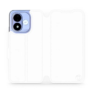 Flip pouzdro na mobil Xiaomi Redmi Note 17 - Mobiwear bílé a šedé