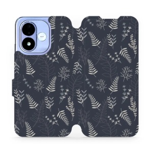Flip pouzdro na mobil Xiaomi Redmi Note 17 - Mobiwear VP15S, kapradiny