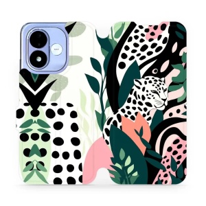 Flip pouzdro na mobil Xiaomi Redmi Note 17 - Mobiwear VP53S, levhart