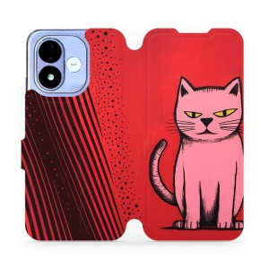 Flip pouzdro na mobil Xiaomi Redmi Note 17 - Mobiwear VP54S, kocourek
