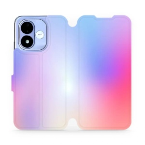 Flip pouzdro na mobil Xiaomi Redmi Note 17 - Mobiwear VP65S, nachový odstín