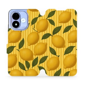 Flip pouzdro na mobil Xiaomi Redmi Note 17 - Mobiwear VP81S, citrony