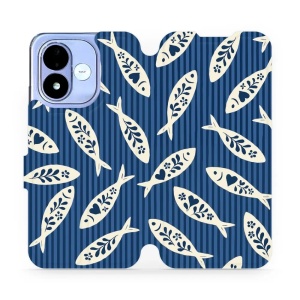 Flip pouzdro na mobil Xiaomi Redmi Note 17 - Mobiwear VP89S, rybky