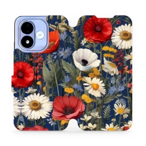 Flip pouzdro na mobil Xiaomi Redmi Note 17 - Mobiwear VP46S, temná louka