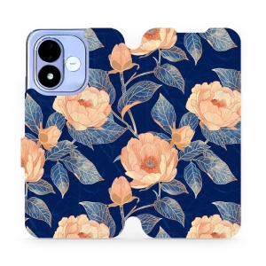 Flip pouzdro na mobil Xiaomi Redmi Note 17 - Mobiwear VB19S, hedvábný šál