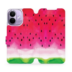 Flip pouzdro na mobil Xiaomi Redmi Note 17 Pro - Mobiwear V086S, melounek